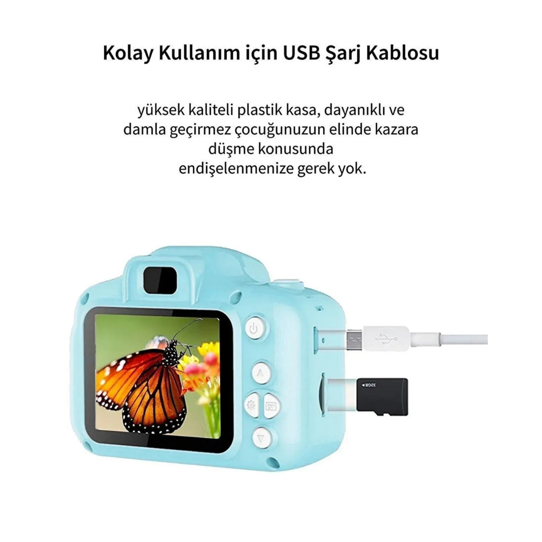Kidscam™ - Eğlenceli Filtreli Çocuk Kamerası
