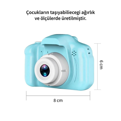 Kidscam™ - Eğlenceli Filtreli Çocuk Kamerası
